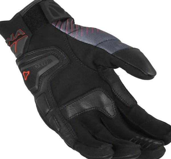Macna Rime 2.0 Black/Red 130> Motorhandschoenen