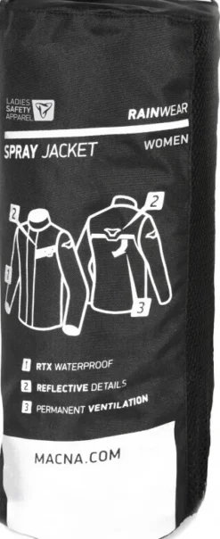 Macna Spray Jacket Ladies Black><noscript><img width=