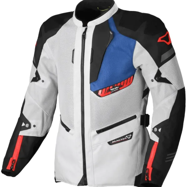 Macna Synchrone Motorjas Grey/Blue> Motorjassen