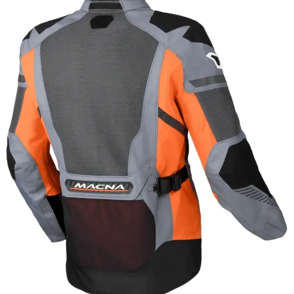 Macna Synchrone Motorjas Grey/Orange> Motorjassen