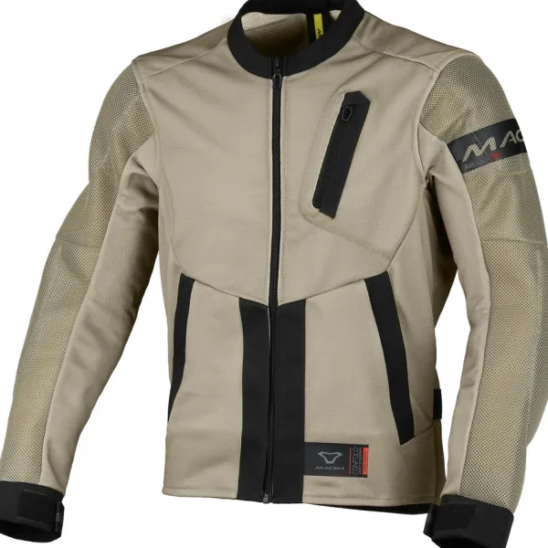 Macna Torido Motorjas Black/Taupe 170> Motorjassen