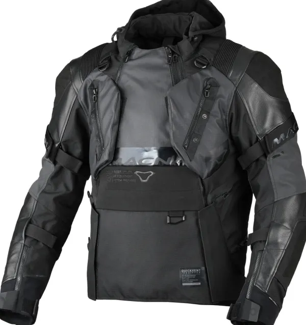 Macna Tryton Motorjas Black 101> Motorjassen