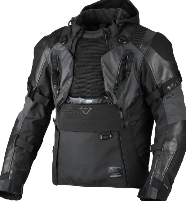 Macna Tryton Motorjas Black 101> Motorjassen