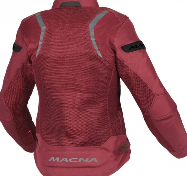 Macna Velotura Ladies Motorjas Dark red> Motorjassen