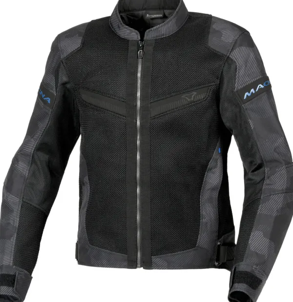 Macna Velotura Motorjas Black / Grey> Motorjassen