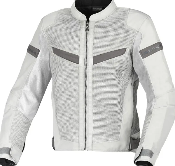 Macna Velotura Motorjas Light grey> Motorjassen