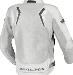 Macna Velotura Motorjas Light grey> Motorjassen