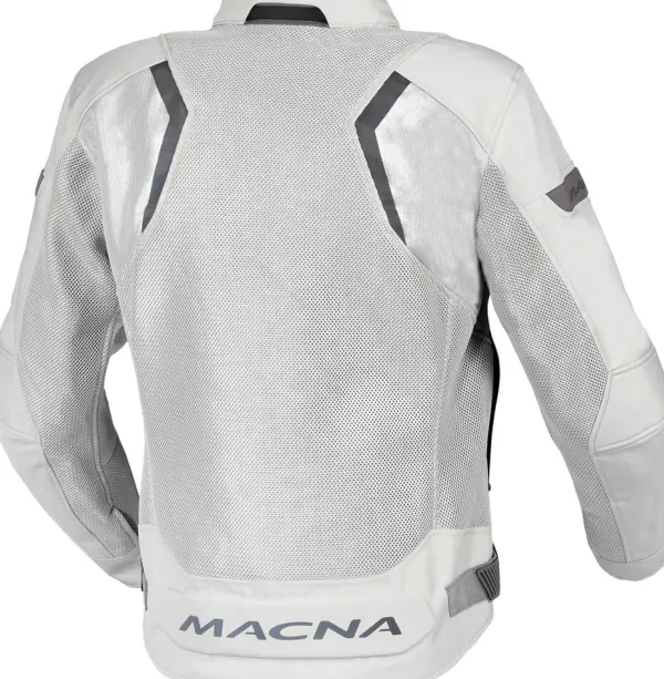 Macna Velotura Motorjas Light grey> Motorjassen