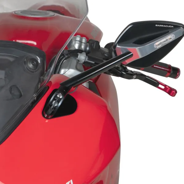 Barracuda Mirror Adapter (Hypermotard 1100) (Pair) DP-ADATT> Motor Onderdelen