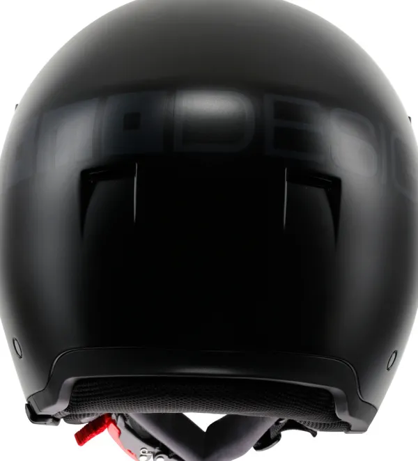 Momo AERO Mono Matt Black/Dark Grey 001> Jethelmen|Helmen Met Zonnevizier
