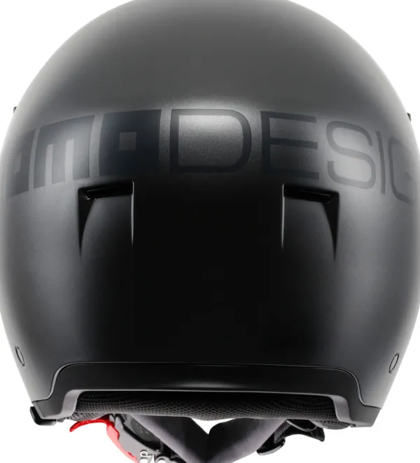 Momo AERO Mono Matt Titanium/Anthracite 002> Jethelmen|Helmen Met Zonnevizier