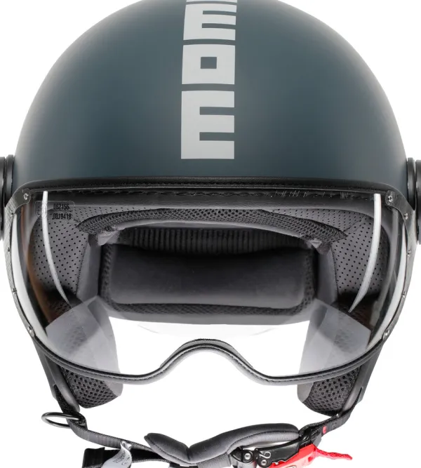 Momo FGTR Classic Candy Matt Ottanio Grey/White 017> Fashion Helmen