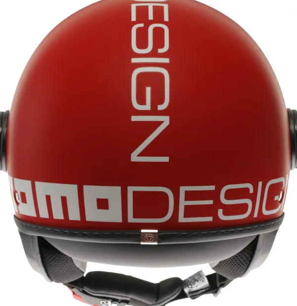 Momo FGTR Classic Candy Matt Red/White 010> Fashion Helmen