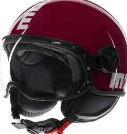 Momo FGTR Classic Candy Purple/White 009> Jethelmen|Helmen Met Zonnevizier