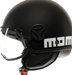 Momo FGTR Classic Mono Matt Black/White 001><noscript><img width=