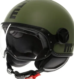 Momo FGTR Classic Mono Matt Military Green/Black 003> Fashion Helmen
