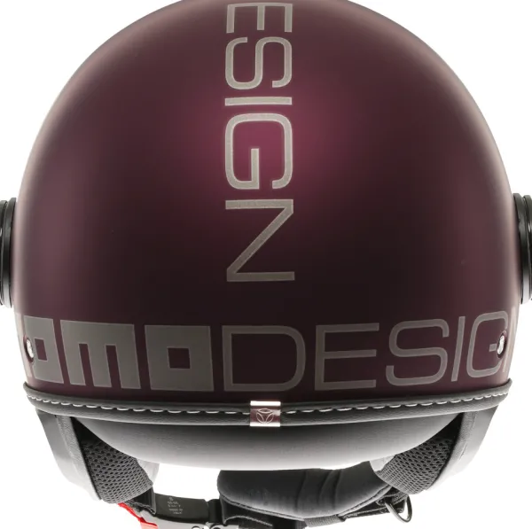 Momo FGTR Evo Mono Matt Amarena/Silver 005> Jethelmen|Helmen Met Zonnevizier