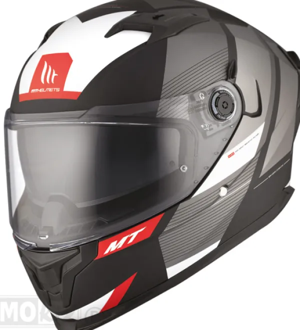 MT Braker SV Chento Matt Grey/Black> Integraalhelmen|Helmen Met Zonnevizier