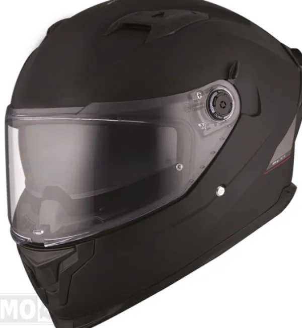 MT Braker SV Solid Matt Black> Integraalhelmen|Helmen Met Zonnevizier