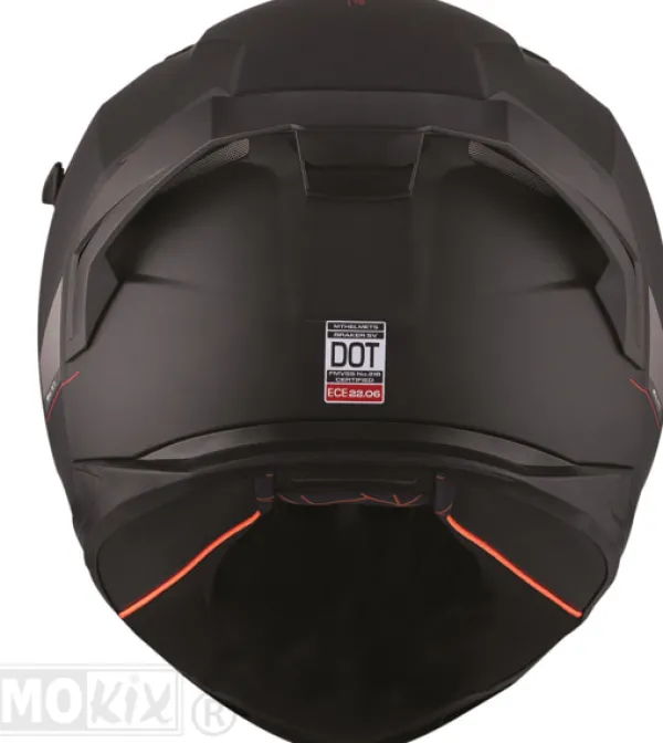 MT Braker SV Solid Matt Black> Integraalhelmen|Helmen Met Zonnevizier