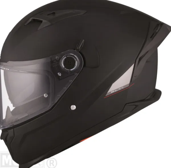MT Braker SV Solid Matt Black> Integraalhelmen|Helmen Met Zonnevizier