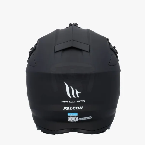 MT Falcon Solid Matt Black> Crosshelmen