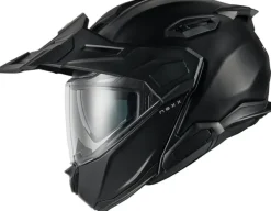 NEXX X.LIFECOUNTRY Plain Matt Black> Adventure Helmen|Systeemhelmen