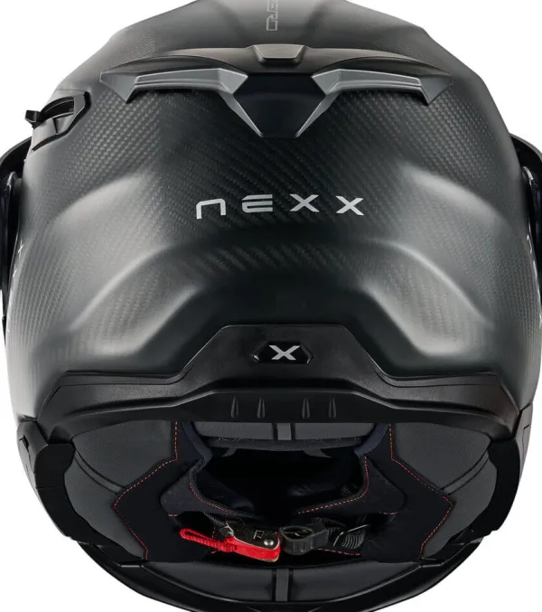 NEXX X.LIFECOUNTRY Zero Pro Matt Carbon> Adventure Helmen|Helmen Met Zonnevizier