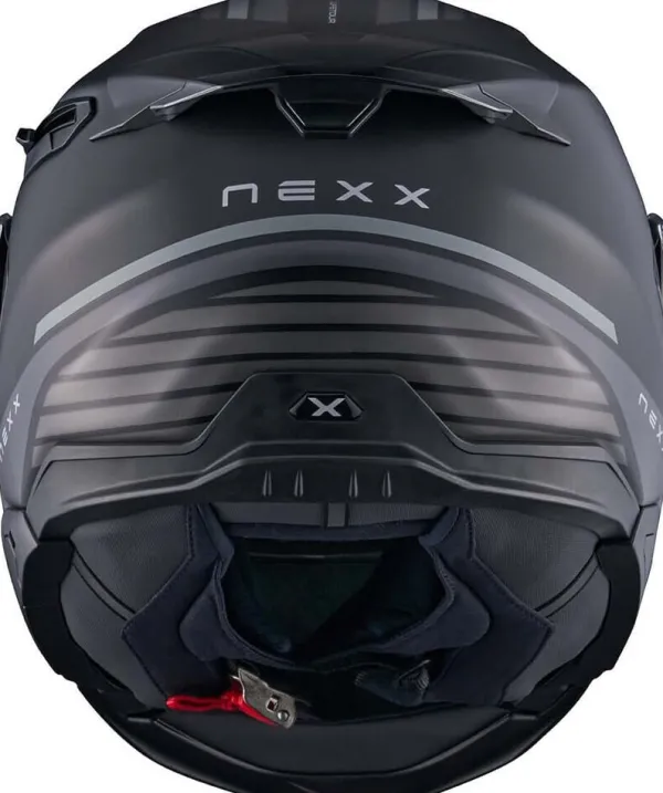 NEXX X.LIFETOUR Globe Matt Black/Grey> Systeemhelmen|Helmen Met Zonnevizier