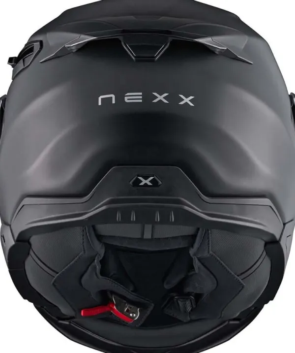 NEXX X.LIFETOUR Plain Matt Black> Systeemhelmen|Helmen Met Zonnevizier