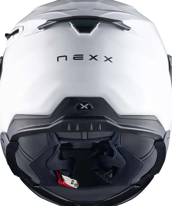 NEXX X.LIFETOUR Plain White> Systeemhelmen|Helmen Met Zonnevizier