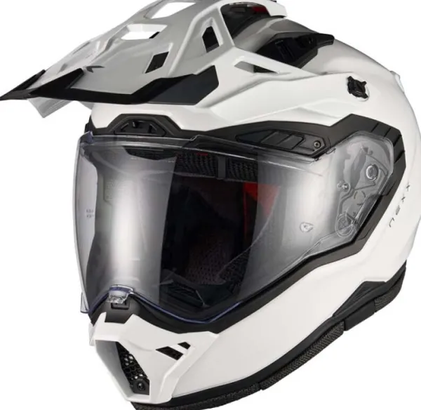 NEXX X.RALLY Plain White> Integraalhelmen|Bluetooth Helmen