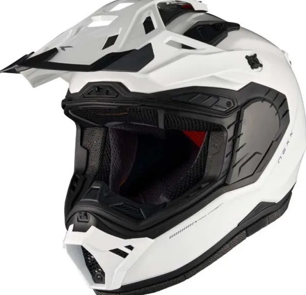 NEXX X.RALLY PRO Carbon White> Integraalhelmen|Bluetooth Helmen