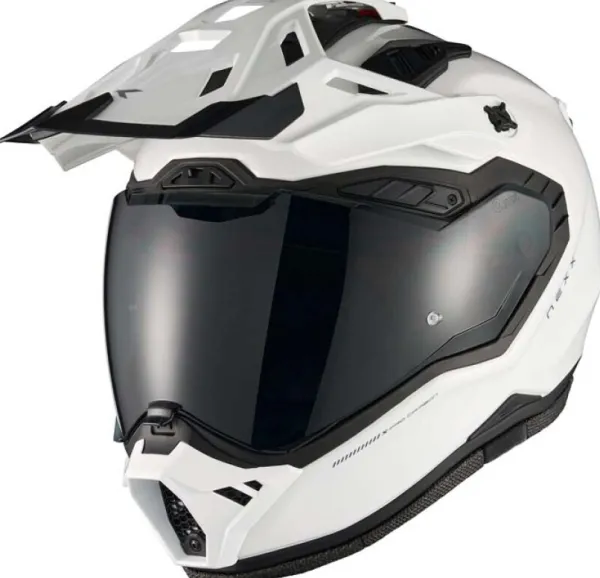 NEXX X.RALLY PRO Carbon White> Integraalhelmen|Bluetooth Helmen