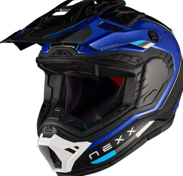 NEXX X.RALLY Raid Blue> Integraalhelmen|Bluetooth Helmen