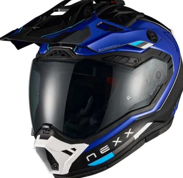 NEXX X.RALLY Raid Blue> Integraalhelmen|Bluetooth Helmen