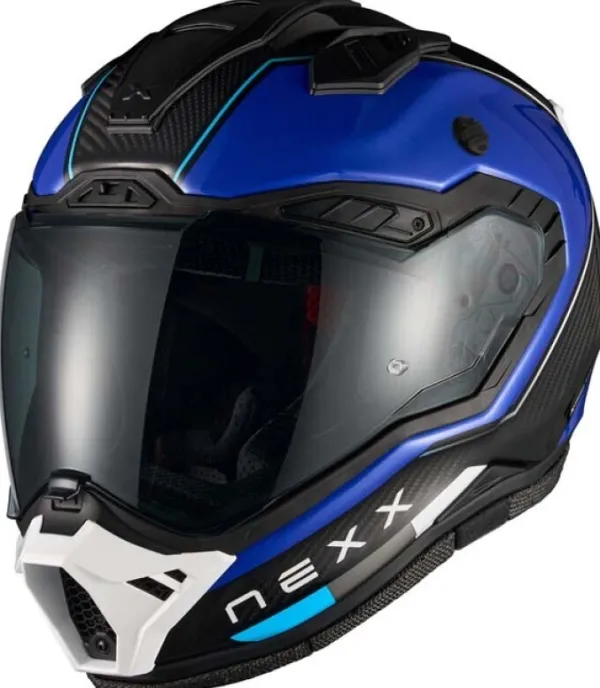 NEXX X.RALLY Raid Blue> Integraalhelmen|Bluetooth Helmen