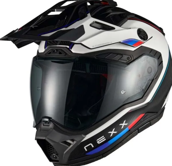 NEXX X.RALLY Raid Blue/Red> Integraalhelmen|Bluetooth Helmen