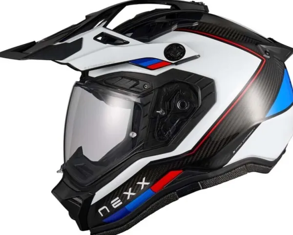 NEXX X.RALLY Raid Blue/Red> Integraalhelmen|Bluetooth Helmen