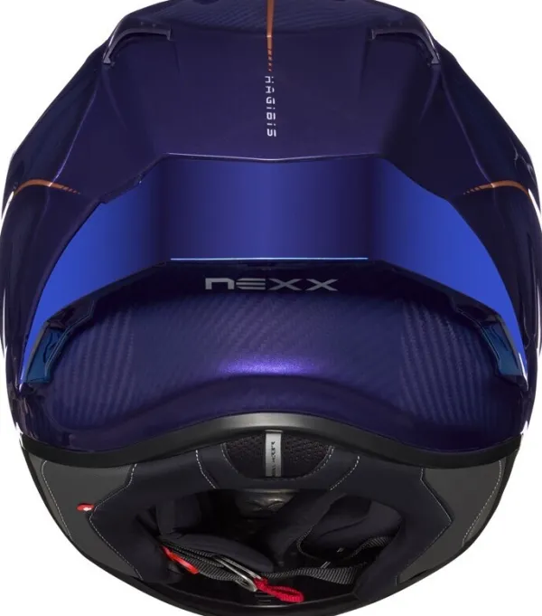 NEXX X.R3R Hagibis Carbon Purple> Integraalhelmen|Bluetooth Helmen