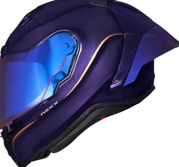 NEXX X.R3R Hagibis Purple> Integraalhelmen|Bluetooth Helmen