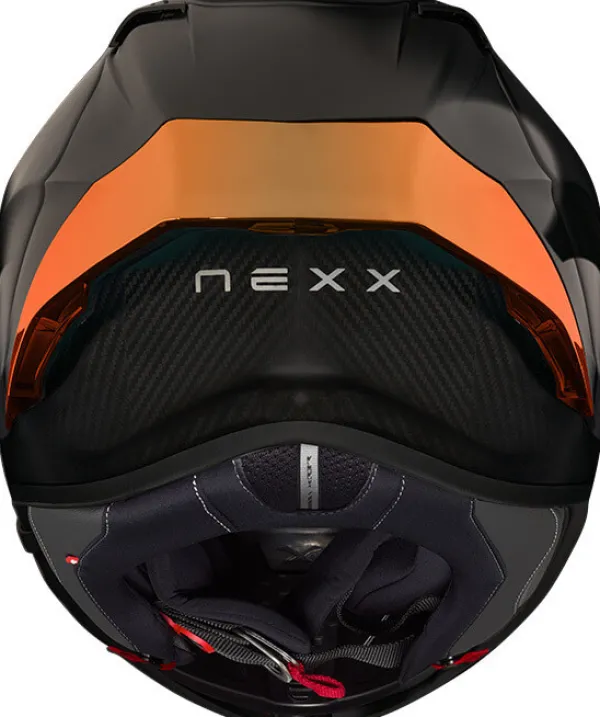 NEXX X.R3R Zero Pro 2 Carbon Red Mat> Integraalhelmen|Bluetooth Helmen