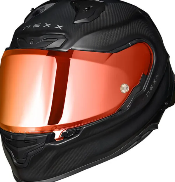 NEXX X.R3R Zero Pro 2 Carbon Red Mat> Integraalhelmen|Bluetooth Helmen