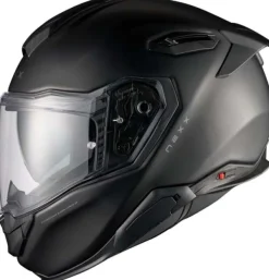NEXX X.TR Plain Black Matt> Integraalhelmen|Bluetooth Helmen