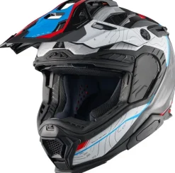 NEXX X.WED3 Furka Red/Blue> Adventure Helmen|Integraalhelmen