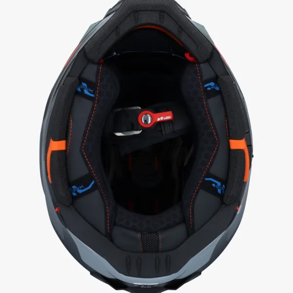 NEXX X.WED3 Keyo Grey/Red Mat> Adventure Helmen|Integraalhelmen