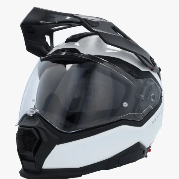 NEXX X.WED3 Plain White Pearl> Adventure Helmen|Integraalhelmen
