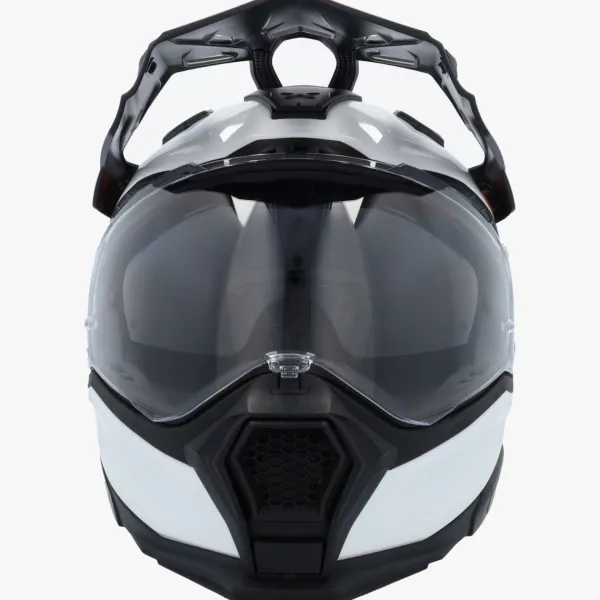 NEXX X.WED3 Plain White Pearl> Adventure Helmen|Integraalhelmen