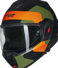 Nolan N120-1 Omocromo 345> Systeemhelmen|Helmen Met Zonnevizier
