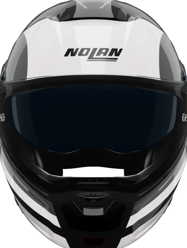 Nolan N90-3 06 Roboto 348> Systeemhelmen|Helmen Met Zonnevizier